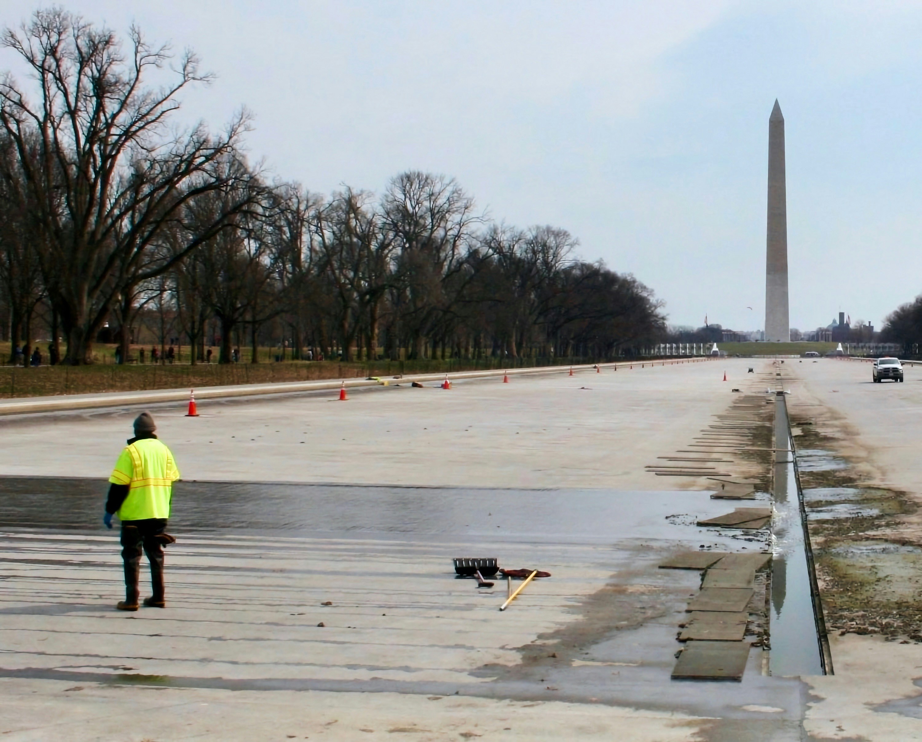 Timeline: Trump’s Reflecting Pool renovation grows in costs, complications